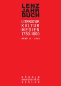 Cover: Lenz-Jahrbuch 15 (2008) - R&ouml;hrig Universit&auml;tsverlag