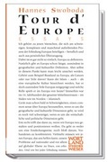 Cover: Tour d'Europe - Wieser Verlag