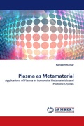 Cover: Plasma as Metamaterial - LAP Lambert Academic Publishing