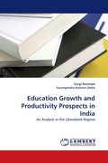 Cover: Education Growth and Productivity Prospects in India - LAP Lambert Academic Publishing