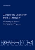 Cover: Zurechnung ungetreuer Bankmitarbeiter - BankVerlag Wien