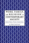 Cover: Work, Family and Religion in Contemporary Society - Routledge