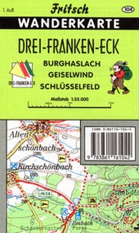 Abbildung von: Drei-Franken-Eck - Fritsch Landkartenverlag