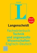 Cover: Langenscheidt Fachw&ouml;rterbuch Technik und angewandte Wissenschaften Englisch - Langenscheidt Fachverlag