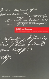 Enlarge image Cover: GOTTFRIED SEMPER - THE IDEAL MUSEUM - Schlebrügge.Editor