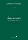 Cover: Grund und Grenze der Beihilfestrafbarkeit im V&ouml;lkerstrafrecht - BoD - Books on Demand