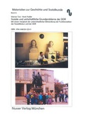 Cover: Soziale und wirtschaftliche Grundprobleme der DDR. Mit einem Vergleich der unterschiedlichen Behandlung der Funktionseliten der Nazidiktatur und der DDR - Nu&szlig;er, H