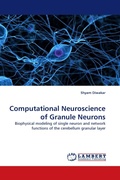 Cover: Computational Neuroscience of Granule Neurons - LAP Lambert Academic Publishing