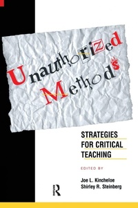 Enlarge image Cover: Unauthorized Methods - Routledge