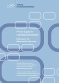 Cover: Private Equity in Familienunternehmen - BoD - Books on Demand