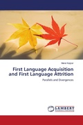 Cover: First Language Acquisition and First Language Attrition - LAP Lambert Academic Publishing