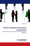 Cover: Small to Medium Enterprise Governance - LAP Lambert Academic Publishing