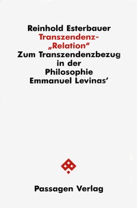 Enlarge image Cover: Transzendenz-"Relation" - Passagen
