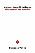 Cover: &Ouml;konomien der Sprache - Passagen