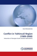 Cover: Conflict in Tskhinvali Region (1989-2008) - LAP Lambert Academic Publishing