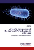 Cover: Arsenite-tolerance and Biochemical Perturbation in microbes - LAP Lambert Academic Publishing