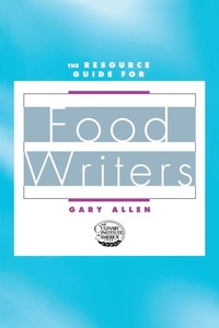 Enlarge image Cover: Resource Guide for Food Writers - Routledge