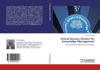 Enlarge image Cover: Critical Success Factors for Knowledge Management - LAP Lambert Academic Publishing