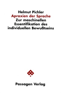 Enlarge image Cover: Apraxien der Sprache - Passagen