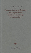 Cover: Toleranz im Zeitalter der Ungewissheit /Tolerance in an Age of Uncertainty - Passagen