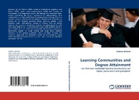 Enlarge image Cover: Learning Communities and Degree Attainment - LAP Lambert Academic Publishing