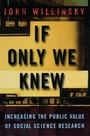 Cover: If Only We Knew - Routledge