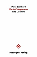 Cover: Kants Prolegomena - Passagen
