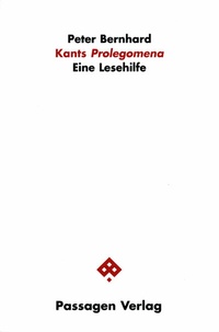 Enlarge image Cover: Kants Prolegomena - Passagen