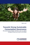 Cover: Towards Strong Sustainable Consumption Governance - LAP Lambert Academic Publishing