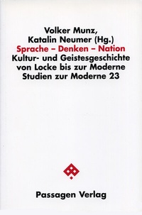 Abbildung von: Sprache - Denken - Nation - Passagen