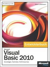 Abbildung von: Microsoft Visual Basic 2010 - Das Entwicklerbuch - Microsoft
