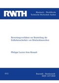 Cover: Bewertungsverfahren zur Beurteilung der Erdbebensicherheit von Br&uuml;ckenbauwerken - Verlag G&uuml;nter Mainz