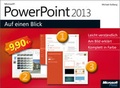 Cover: Microsoft PowerPoint 2013 auf einen Blick - Microsoft