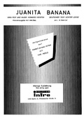 Cover: Juanita Banana - Tash Music/Edition Intro Meisel GmbH