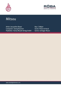 Enlarge image Cover: Mitsou - Hansa Musik Verlag GmbH