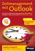 Cover: Zeitmanagement mit Microsoft Outlook, 9. Auflage f&uuml;r Outlook 2003 bis 2013 - Microsoft