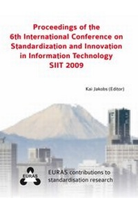 Enlarge image Cover: Proceedings of the 6th International Conference on Standardization and Innovation in Information Technology SIIT 2009 - Verlag Günter Mainz