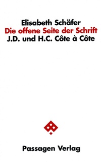 Enlarge image Cover: Die offene Seite der Schrift - Passagen