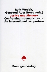 Enlarge image Cover: Justice and Memory - Confronting traumatic pasts - Passagen