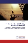 Cover: Social Capital, Solidarity, and Cohort Effect - LAP Lambert Academic Publishing