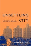 Cover: Unsettling the City - Routledge