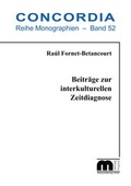 Cover: Beitr&auml;ge zur interkulturellen Zeitdiagnose - Verlag G&uuml;nter Mainz