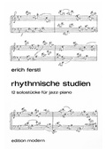 Cover: Rhythmische Studien - Edition Modern