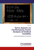 Cover: Some Aspects on Confirmatory Factor Analysis of Ordinal Variables - LAP Lambert Academic Publishing