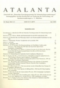 Abbildung von: Atalanta - Deutsche Forschungszentrale für Schmetterlingswanderungen