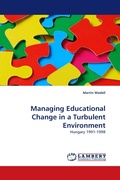 Cover: Managing Educational Change in a Turbulent Environment - LAP Lambert Academic Publishing