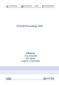 Cover: EURAS Proceedings 2007 - Verlag G&uuml;nter Mainz