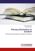 Cover: Primary Derivation in Sanskrit - LAP Lambert Academic Publishing