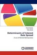 Cover: Determinants of Interest Rate Spread - LAP Lambert Academic Publishing