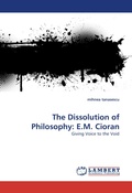 Cover: The Dissolution of Philosophy - LAP Lambert Academic Publishing